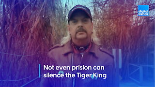 Not even prison can silence the Tiger King