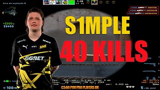 CSGO POV | 6000 ELO - NaVi s1mple 40 KILLS Dust2 POV | FACEIT Ranked