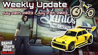 GTA Online - Weekly Update (July 20th, 2023 - July 27th, 2023)