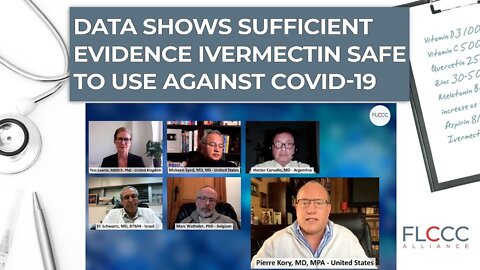 Dr Pierre Kory, U.S.: The amount of data we have shows that Ivermectin safe to use against Covid-19