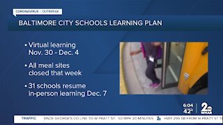 Schools plan to pause in-person learning after Thanksgiving