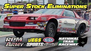 NHRA Super Stock Drag Racing ELIMINATIONS JEGS SPORTSNationals