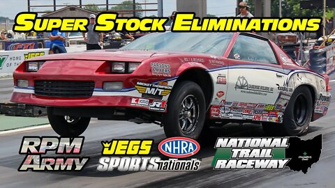 NHRA Super Stock Drag Racing ELIMINATIONS JEGS SPORTSNationals