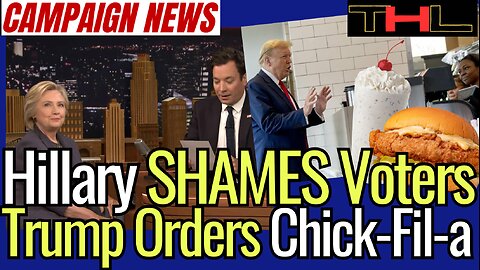Campaign News Update | Hillary Mouths Off, Pelosi ATTACKS Protestors, Trump orders Chick-Fil-A