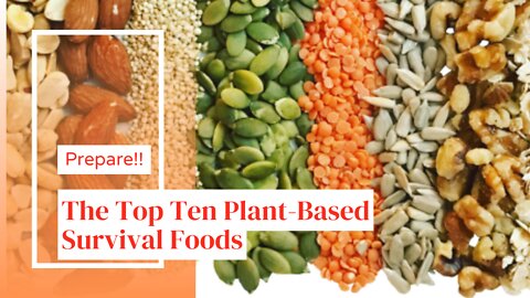 Prepare for a Food Crisis! The Top Ten Plant-Based Survival Foods