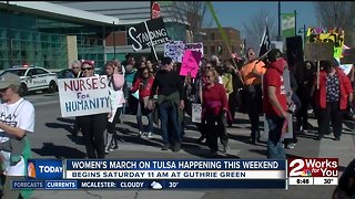 Women's March in Tulsa happening this weekend