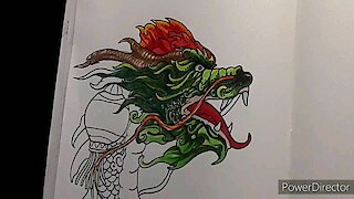 How to draw a dragon with Samzirra