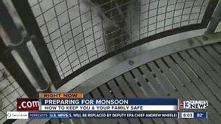 Preparing for monsoon and flash floods across the Las Vegas valley