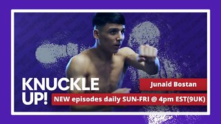 Undefeated Matchroom Prospect Junaid Bostan | Knuckle Up with Mike and Cedric