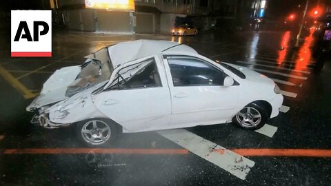 Typhoon Gaemi causes fatalities and damage in Taiwan