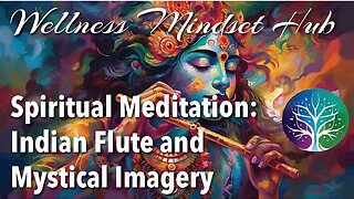 Spiritual Meditation: Indian Flute and Mystical Imagery