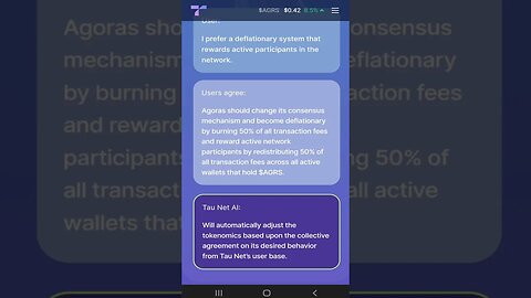 36 Agoras: Transforming Smart Contracts (example)💎#shorts #taunet #agoras #smartcontracts