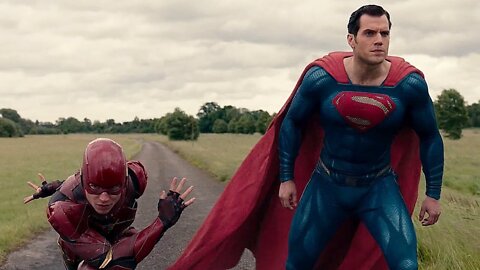Super man vs flash