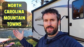 Exploring the BEST Mountain Towns in North Carolina! Five Day RV Camping Trip