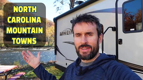 Exploring the BEST Mountain Towns in North Carolina! Five Day RV Camping Trip