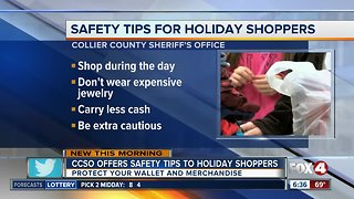 CCSO offers safety tips to holiday shoppers