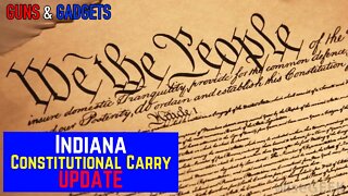 Indiana Constitutional Carry Moves To House For Vote!