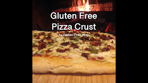 Gluten Free Pizza Crust - Great for Sicilian and Pan Pizza!