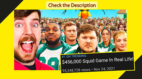 $456,000 Squid Game In Real Life!