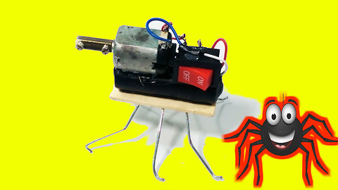 How to make a simple walking insect robot - How to Make a Spider Robot
