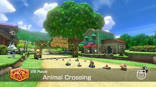 Mario Kart 8 Deluxe - 50cc (Hard CPU) - Animal Crossing
