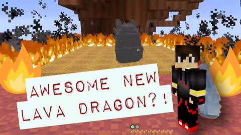 🔥 Speedy's NEW DRAGON! 🔥 Minecraft DragonFire mod roleplay
