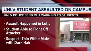 UNLV police increasing patrols after assault on campus