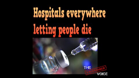 Hospital says take the drug that makes us money, or die!