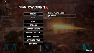 Playing MechWarrior 5: Mercenaries