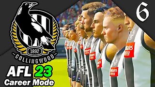 MAKING THE AFL GRAND FINAL! AFL 23 Collingwood Magpies: Management Career Gameplay #6