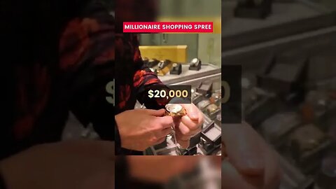 $150,000 Watch Shopping Spree! #shorts