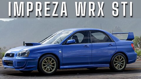 Subaru Impreza WRX STI on wet roads // Forza Horizon 5 Gameplay "4K"