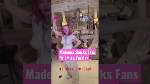 Madonna In Shocking Video Appears to Come Out Of The Closet As Gay #shorts #lgbtq #gay #madonna