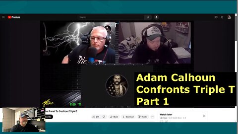 Adam Calhoun Confronts Triple T Part 1. Adam talks about fighting, Upchurch, and faults accusations