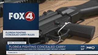 Lawmakers discuss concealed carry legislation