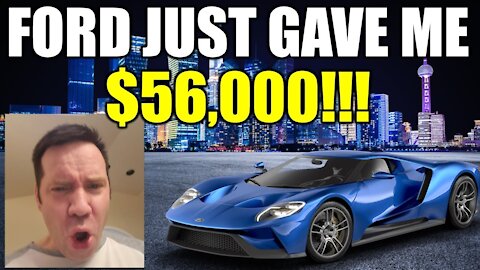 FORD GAVE ME $1,400 A YEAR FOR LIFE!