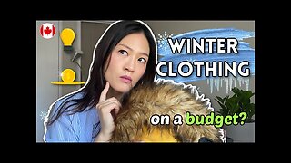 How to get QUALITY WINTER CLOTHING on a BUDGET | Living in Canada