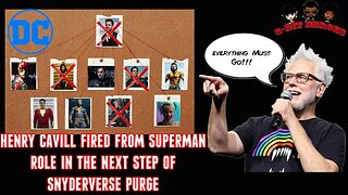 Henry Cavill Superman fired by Warner Discovery James Gunn in Snyderverse Purge
