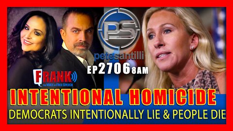 EP 2706-8AM THEY LIE & AMERICANS DIE! LEFT WING MEDIA & POLITICIANS "INCITING MASS MURDER"