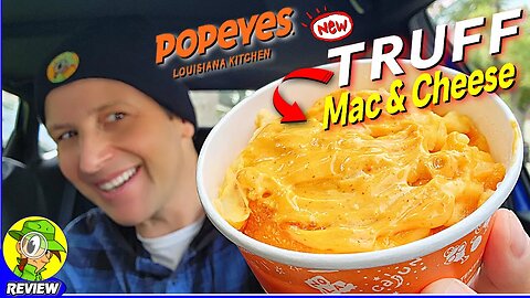 Popeyes® TRUFF® MAC & CHEESE Review ⚜️🌶️🍝🧀 | Peep THIS Out! 🕵️‍♂️