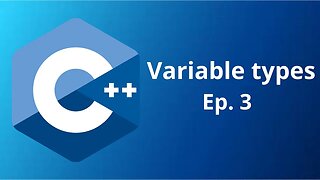 Variable types - C++ tutorials | Ep. 3