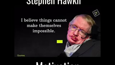 Will Stephen Hawking Motivational Quotes Ever Rule The World? #shorts #quotes #motivationalvideo