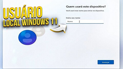 Como CRIAR USUÁRIO LOCAL no WINDOWS 11