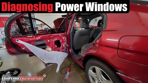 How to Diagnose a Power Window not working going up or down (Switch, Motor or Wire?) | AnthonyJ350