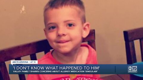 Valley family shares concerns about allergy medication 'Singulair'