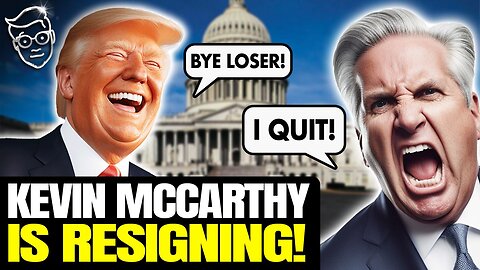 🚨 BREAKING: Kevin McCarthy QUITS! Throws Congress Into CHAOS | GOP Majority in Jeopardy