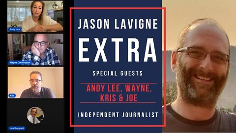 Jason Lavigne Extra - Special Guests - Andy Lee, Wayne, Kris & Joe