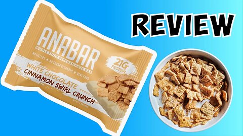 Anabar White Chocolate Cinnamon Swirl Crunch review
