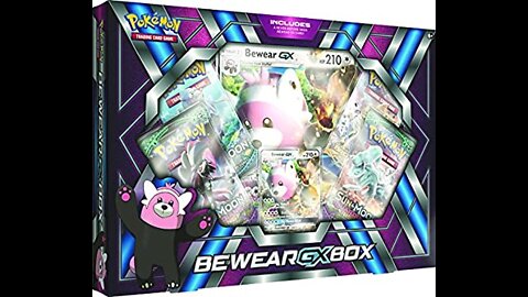 Bewear GX and Tapu Koko GX Boxes Pokémon cards!