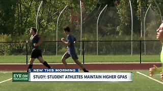 Study: student athletes maintain higher GPAs